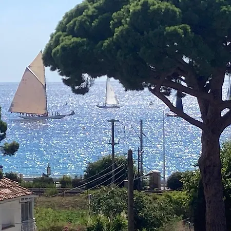 4 Pieces 3 3 Salles De Bains 6 Couchages Vue Mer, 100 M Des Plages Cannes